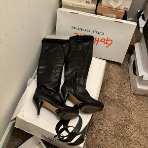 NineWest over the knee  platformboots